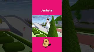 Tamaki jalan ke jembatan sakuraschoolsimulator sakura shorts fyp [upl. by Boccaj]