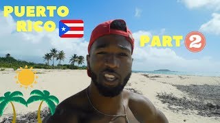 Puerto Rico 2018 ☀️🌴 FIRST SOLO TRAVEL VLOG PART 2 GoPRO Snorkeling  MORE [upl. by Katti]