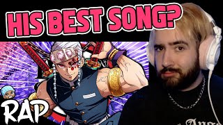 REACTION  Demon Slayer Rap  quotTengen Uzuiquot  GameboyJones ft Swoodeasu [upl. by Ebner]