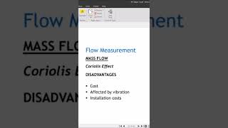 Coriolis Mass Flow Meter Advantages and Disadvantages Flow Measurement Industrial Process Control [upl. by Frederica]