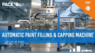 Revolutionize Your Paint Filling Process with the Automatic Filling and capping Machine REVOB [upl. by Lain]