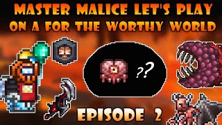 Can It Get Harder  Master Malice Mode Terraria Calamity  Episode 2 [upl. by Gine]