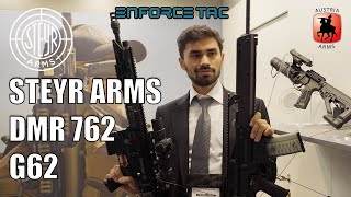 STEYR ARMS DMR 762 amp G62 die neuen Waffensysteme  Enforce Tac 2024 [upl. by Portugal]