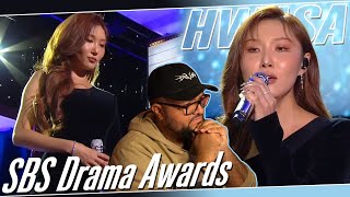 HWASA LMM SBS Drama Awards REACTION [upl. by Dyanne939]