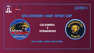 Rd 10 Caloundra vs Springwood Mens Div 1 AFL [upl. by Rochus182]