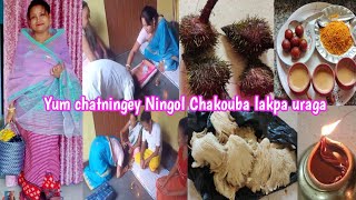 Vlog🥰Ningol Chakoubagi pot porak a nungsibana Elisha taoraga ka pubirak e😘🤗Kari uyen🤔Thangjing🤤🤤 [upl. by Bor223]