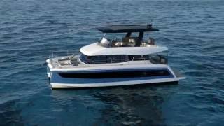 Fountaine Pajot MY 44 power catamaran [upl. by Aremus]