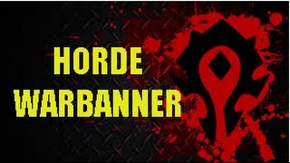 Making a Horde War Banner [upl. by Fransen]