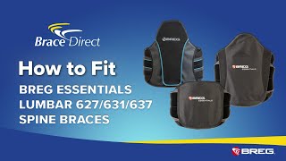 Elevate Your Comfort Breg Lumbar Brace Fitting Guide [upl. by Aettam]