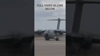 Huge plane lands on beach [upl. by Blau990]