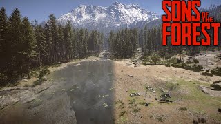 Incomplete Map and Hidden Lake Items  Sons of The Forest [upl. by Arihat599]