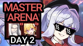 1 HP Lucy plays O  Guardian Tales Master Arena Day 2 [upl. by Eninaej]