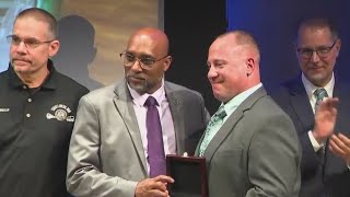 Transit workers honored for response during 911 [upl. by Niwred]