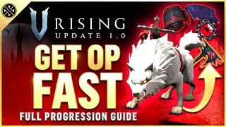 V Rising 10  Get Overpowered Fast amp Early [upl. by Noiramaj]