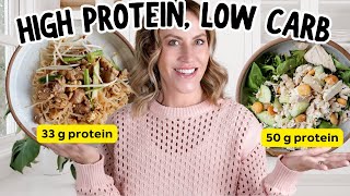 10 Minute High Protein Keto Meals for WEIGHT LOSS [upl. by Yrelbmik]