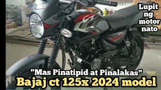 2024 Bajaj ct 125x🔥Mas pinalakas at pinatipid！ [upl. by Howey132]