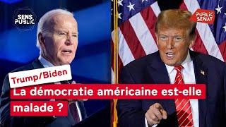 TrumpBiden  la démocratie américaine estelle malade [upl. by Nhguavahs]