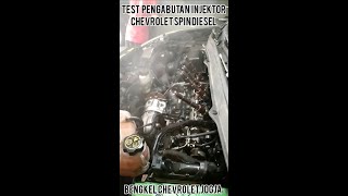 Tes Pengabutan Injektor Chevrolet Spin Diesel shorts [upl. by Ahseyn943]