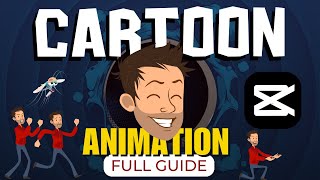 Cartoon Animations using Only Capcut Step by step Tutorial [upl. by Aurita481]