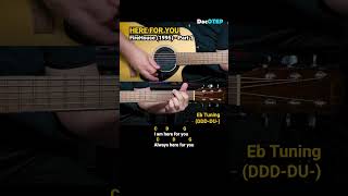 Here For You  FireHouse 1995 Easy Guitar Chords Tutorial with Lyrics Part 1 SHORTS REELS [upl. by Antone]