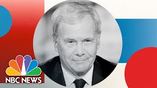 MTP75 Archives — Tom Brokaw Moderator Of Meet The Press 2008 [upl. by Inigo]