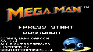 Mega Man Game Gear Intro [upl. by Enelyak]