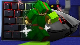 Keyboard  Mouse Sounds ASMR  Hypixel Bedwars [upl. by Wanonah]