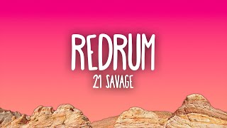 21 Savage  Redrum [upl. by Wright]