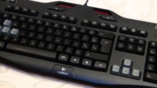 Test du clavier gamer Logitech G105 en Français [upl. by Kameko]