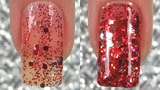 APPLY GLITTER NAIL POLISH THE RIGHT WAY [upl. by Ania358]