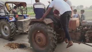 Eicher 333 Mahindra 265tractor Farmingvlog306 [upl. by Llednol282]