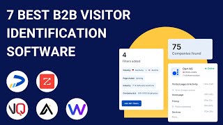 5 Best Visitor Identification Software B2B Website Visitor Tracking [upl. by Rogozen190]