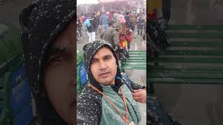 Mata Vaishno Devi  snowfall mountains hindutemple vaishnodevi snowfall [upl. by Minica]