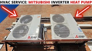 HVAC Mitsubishi H2i Hyper Heating Inverter Heat Pump Not Working Properly Internal Settings [upl. by Friederike360]