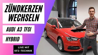 Zündkerzenwechsel am Audi A3 TFSI [upl. by Singhal]