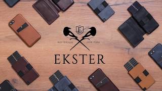 Ekster®  Slim Leather Wallets  RFID Blocking  Quick Card Access  Premium Leather [upl. by Rurik]