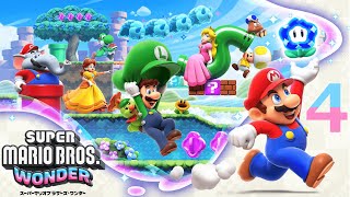 スーパーマリオブラザーズ ワンダー 【Super Mario Bros Wonder】 🍄🌼🐘 《part004》 [upl. by Lizabeth263]