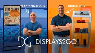 Display Stuff Better with Traditional amp Digital Display Solutions  Displays2go® [upl. by Adnaloy176]