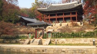 Huwon Secret Garden inside Changdeokgung Palace in Seoul South Korea [upl. by Gahan865]