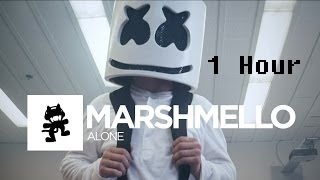 Marshmello I Alone 1 Hour Official Monstercat Music Video [upl. by Nahtiek]