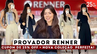 PROVADOR RENNER  Como montar looks atemporais  CUPOM DE 25 [upl. by Leahcimnoj728]