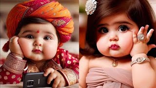 Cute babies reaction Part 6  Funny baby 😍baby babyvideosyoutubetrending viralvideocutebaby [upl. by Astra]