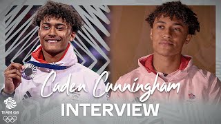 quotI Was Born To Fightquot 🥋  Caden Cunningham Talks Winning Silver In Taekwondo 🥈  Team GB [upl. by Corissa]