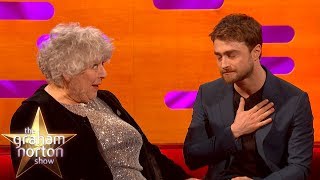 Daniel Radcliffe amp Miriam Margolyes Reflect On 20th Anniversary of Filming Harry Potter [upl. by Marcel768]