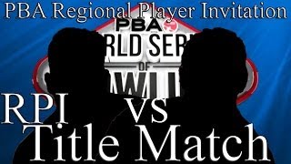 2013  14 PBA Regional Player Invitation Title Match [upl. by Novi]