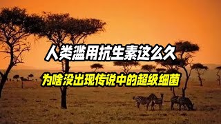 为什么人类滥用抗生素这么久，却没出现传说中的超级细菌？ [upl. by Ainna]