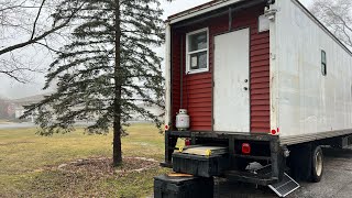 Off grid box truck conversion build [upl. by Hsinam328]