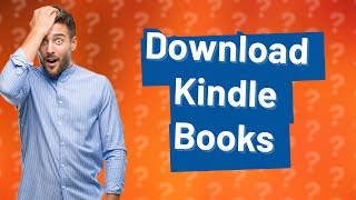 Why cant I download Kindle books on my iPhone [upl. by Suirad]