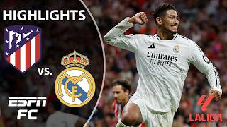 LATE MADRID DERBY EQUALIZER 🔥 Atletico Madrid vs Real Madrid  LALIGA Highlights  ESPN FC [upl. by Inele604]