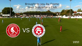 Frome Town vs Poole Town Highlights [upl. by Jilly]